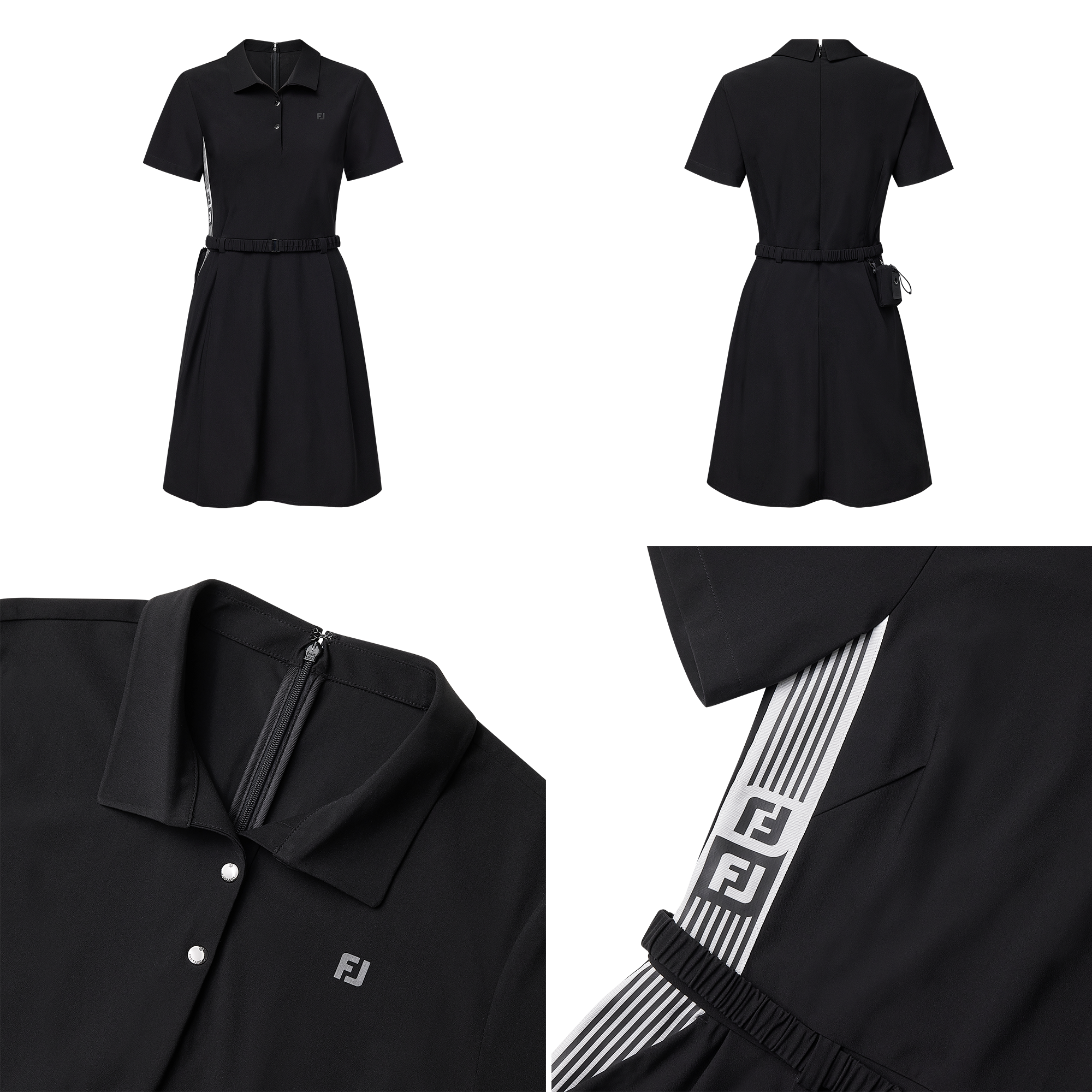 여성 에센셜 벨트 원피스