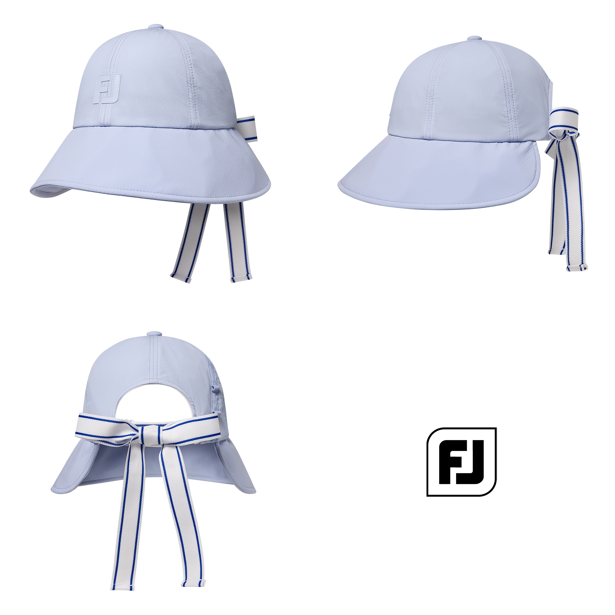 여성 메쉬 선블록 햇