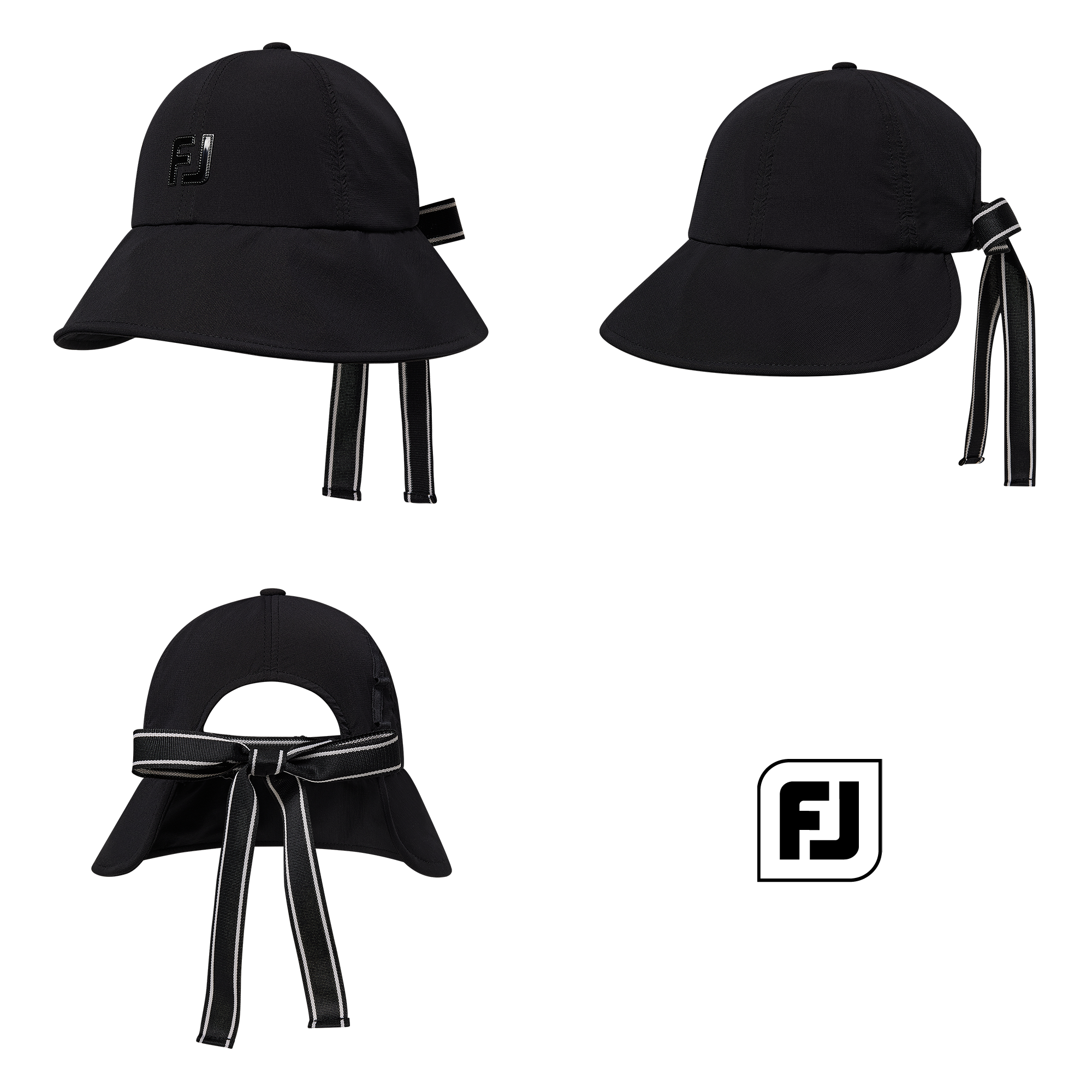 여성 메쉬 선블록 햇