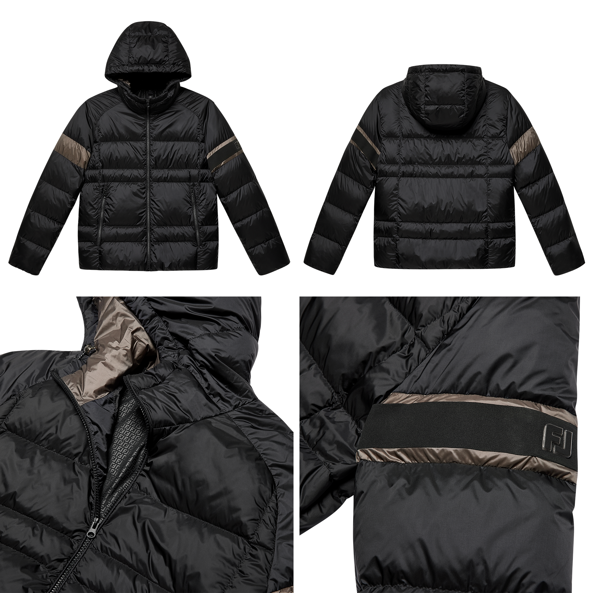 후드 다운 자켓