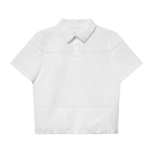 여성 판타스틱 우븐 폴로 셔츠